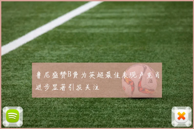 鲁尼盛赞B费为英超最佳表现卢克肖进步显著引发关注